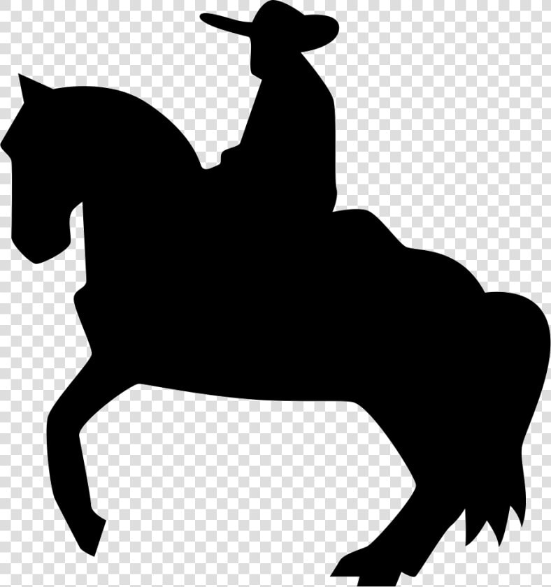 Man Riding On A Horse Silhouette Of Flamenco   Man Riding Horse Clipart  HD Png DownloadTransparent PNG