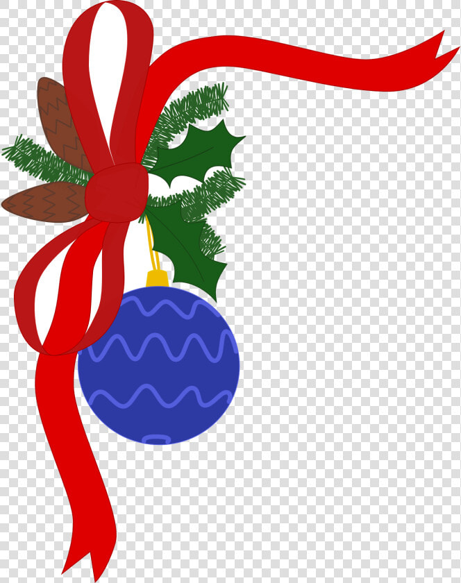 Christmas Ornament Decor Vector Holiday Free Decorations   Holiday Decorations Clip Art  HD Png DownloadTransparent PNG