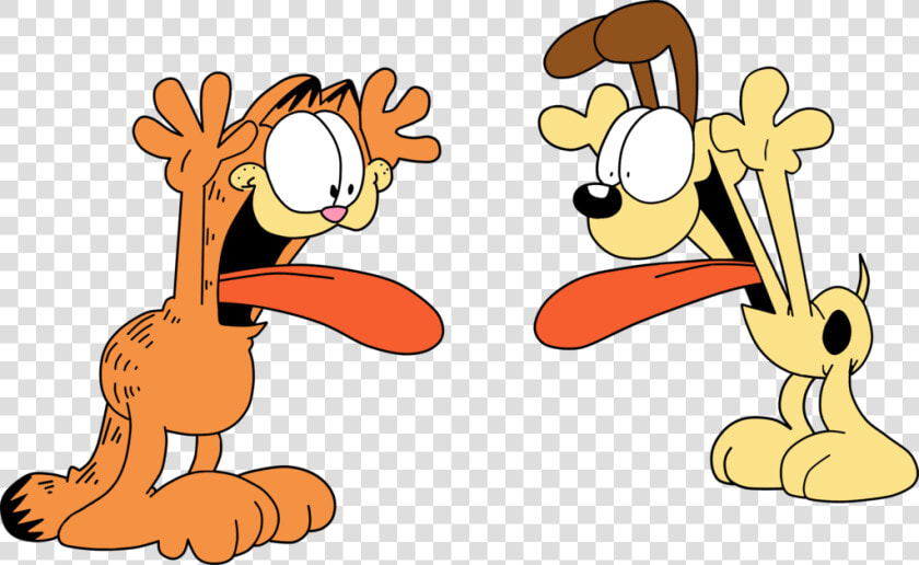 Garfield And Odie Png  Transparent PngTransparent PNG