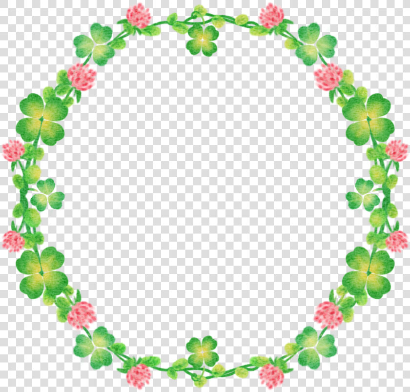 Floral Clover Wreath Free Picture   Wreath  HD Png DownloadTransparent PNG