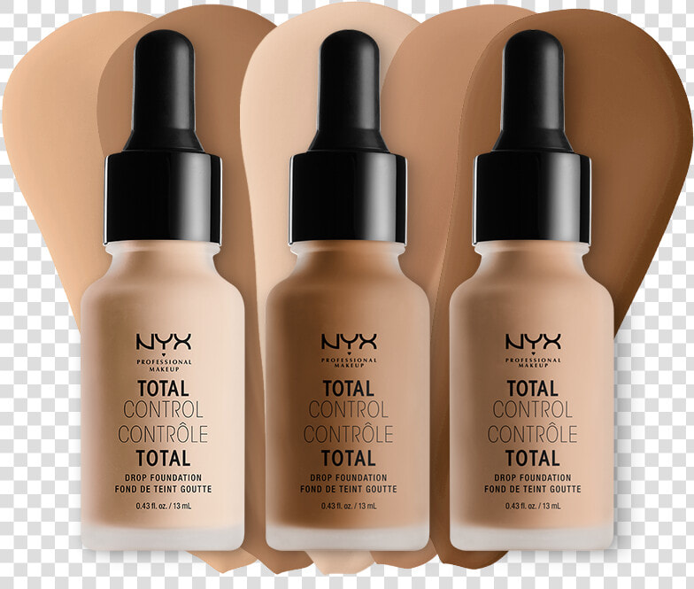 Nyx Total Control Drop Foundation  HD Png DownloadTransparent PNG