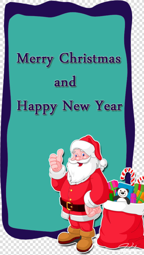 Transparent Merry Christmas Wishes Clipart   Santa Claus Easy Drawing  HD Png DownloadTransparent PNG