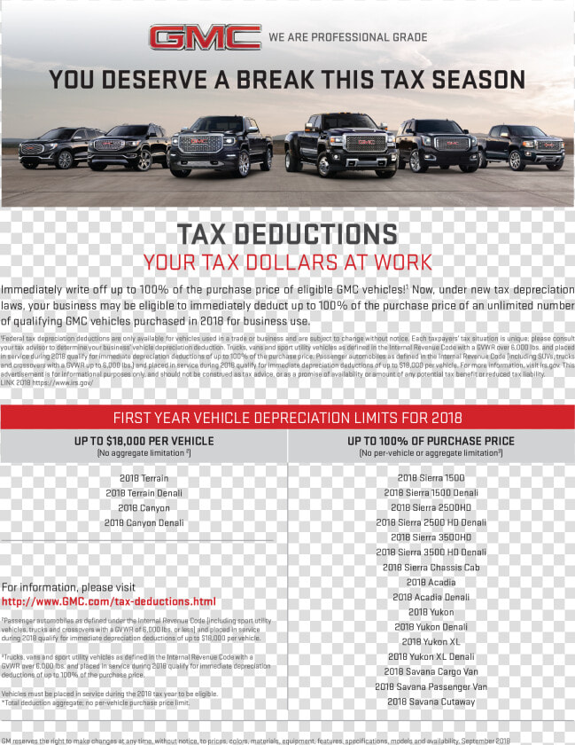 Gmc Flyer   Car Dealership Service Notice  HD Png DownloadTransparent PNG