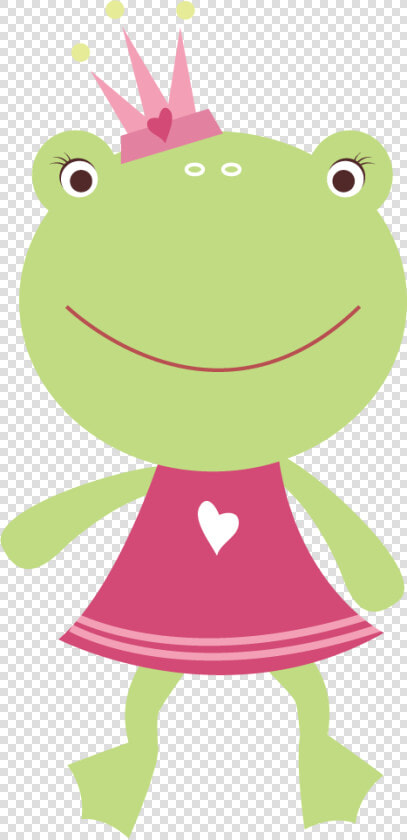 Frogs Clipart Set   Rana Princesa  HD Png DownloadTransparent PNG