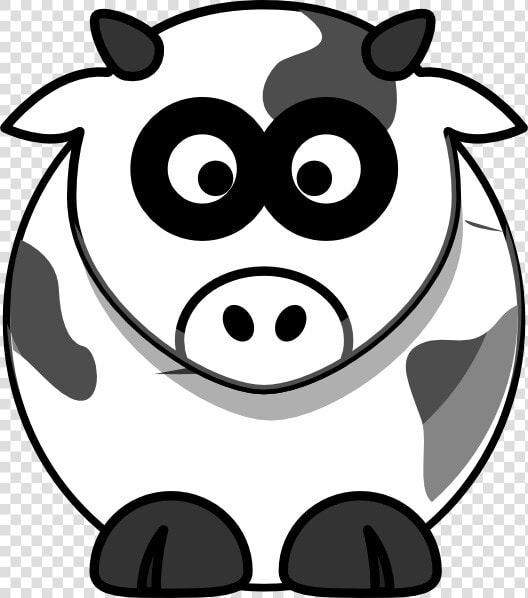 Clipart Cow Head   Cartoon Cow No Background  HD Png DownloadTransparent PNG