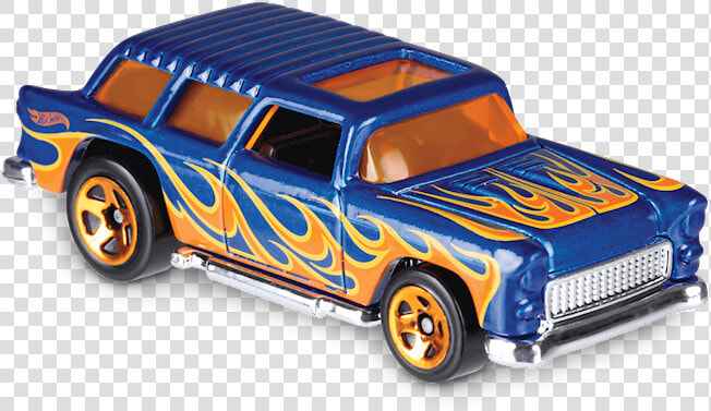 Clipart Flames Hot Wheel   Classic 55 Nomad Hot Wheels  HD Png DownloadTransparent PNG