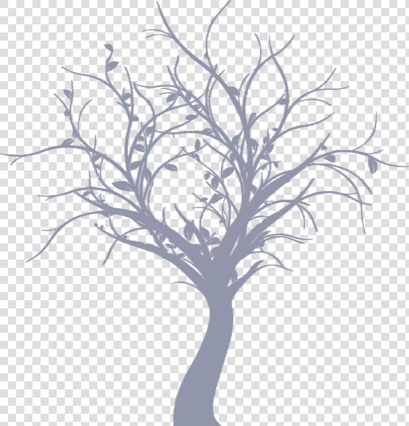 Clip Art Tree Branch Silhouette Shrub  HD Png DownloadTransparent PNG