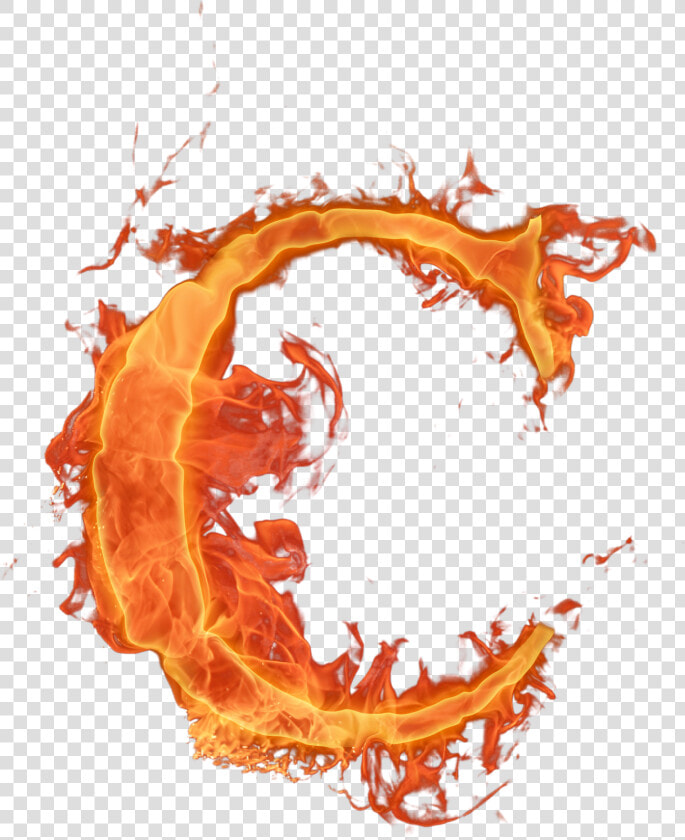 Letter Clipart Flame   Letra C De Fogo  HD Png DownloadTransparent PNG