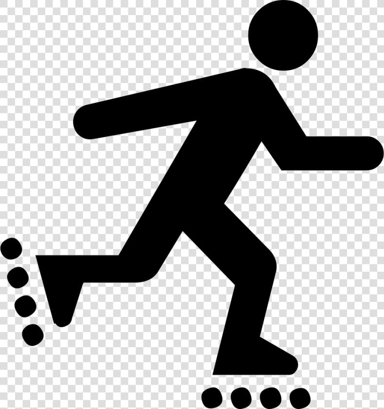 Roller Skater   Rollerblading Clipart  HD Png DownloadTransparent PNG