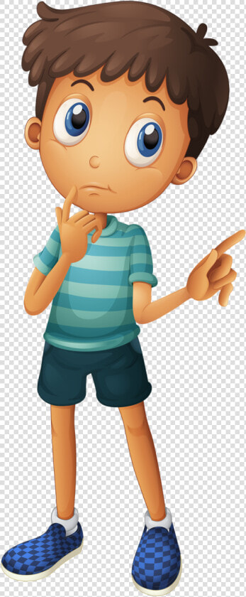 Фотки Clipart Boy  Family Clipart  4 Kids  Children    Thinking Boy Clipart  HD Png DownloadTransparent PNG