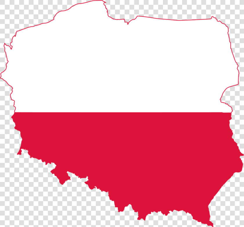 Poland Map With Flag  HD Png DownloadTransparent PNG