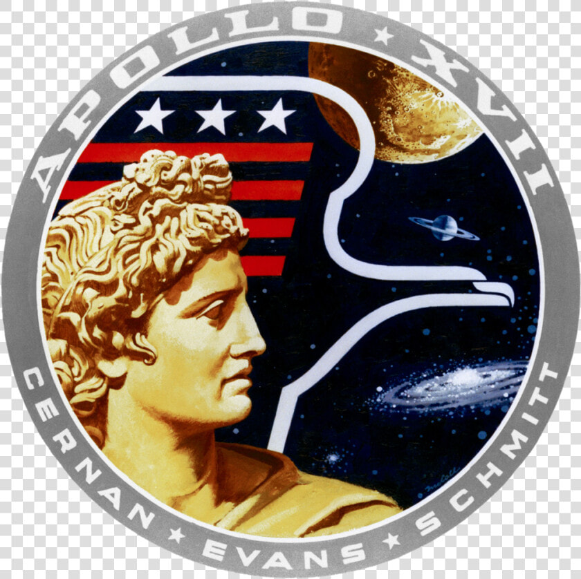 Apollo 17 insignia   Apollo 17 Mission Patch  HD Png DownloadTransparent PNG