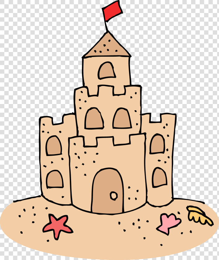 Cinderella Castle Clip Art The Cliparts   Sandcastle Clipart  HD Png DownloadTransparent PNG