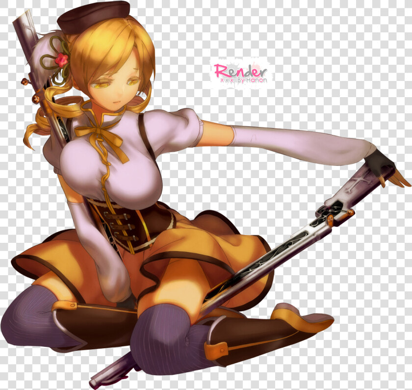 Png tomoe Mami   Cartoon  Transparent PngTransparent PNG