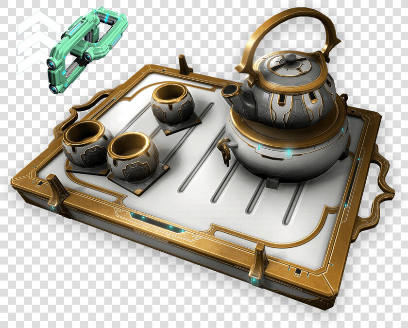 Teaset   Warframe Orokin Tea Set  HD Png DownloadTransparent PNG