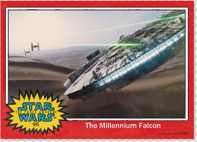 Millenium Falcon Force Awakens Trailer Poster   Magento Placeholder  HD Png DownloadTransparent PNG