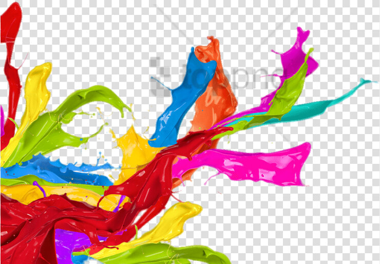 Free Png Paint Splatter Left Corner Footer Png Image   Colourful Paint Splash Png  Transparent PngTransparent PNG