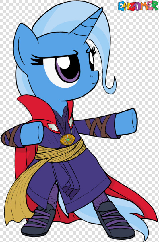 Artist Enzomersimpsons Bipedal   Doctor Strange En Pony  HD Png DownloadTransparent PNG