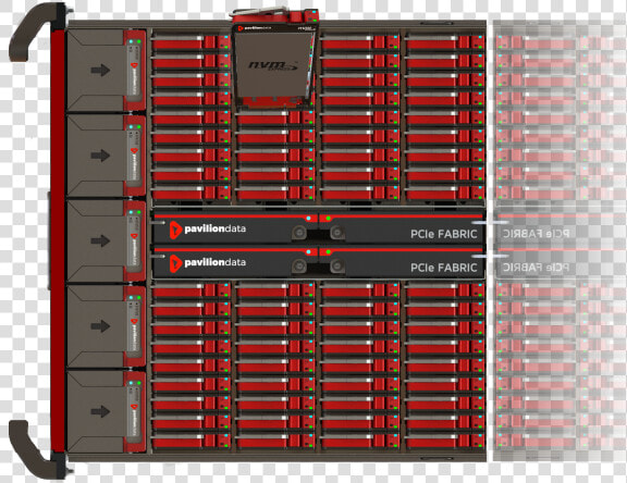 Final System Top8 Drives Ssd Drivepopout Reflections   Electronics  HD Png DownloadTransparent PNG