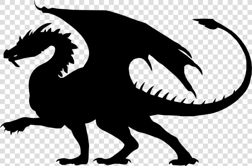 Line Art wildlife silhouette   Uab Blazers Football Dragon  HD Png DownloadTransparent PNG