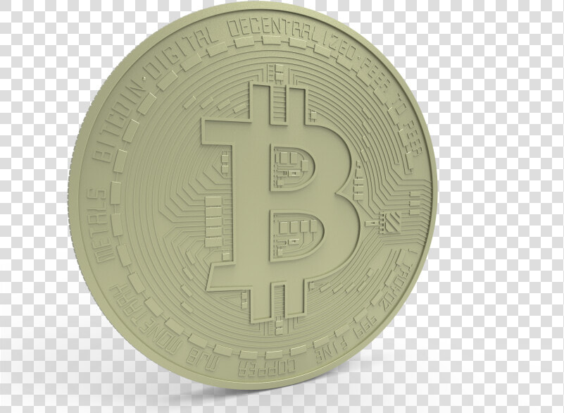 Bitcoin High Detailed Design For 3d Machining   Coin  HD Png DownloadTransparent PNG