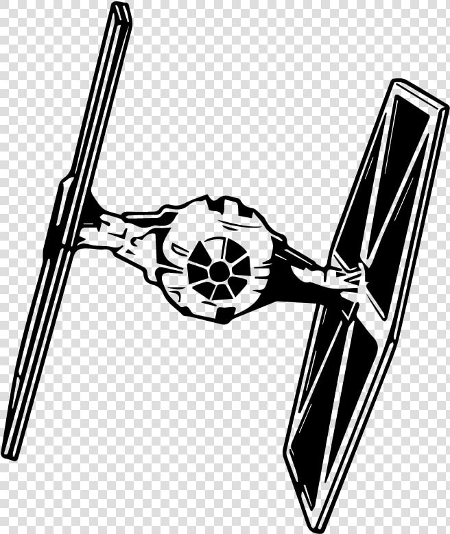 Vinilos Paredes Star Wars Vinilo Tie Fighter Combate   Star Wars Imperial Tie Fighter Vinyl  HD Png DownloadTransparent PNG