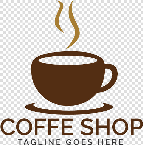 Coffee Shop Logo Example Image   Cup Of Coffee Logo  HD Png DownloadTransparent PNG