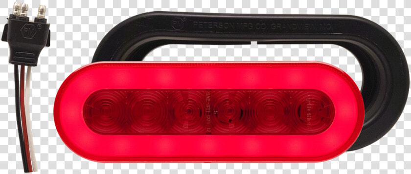 Stl111krbp Glolight Oval Sealed Led Red Stop turn tail   Light  HD Png DownloadTransparent PNG