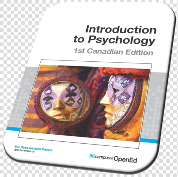 Introduction To Psychology Book Cover   Introduction To Psychology 1st Canadian Edition  HD Png DownloadTransparent PNG