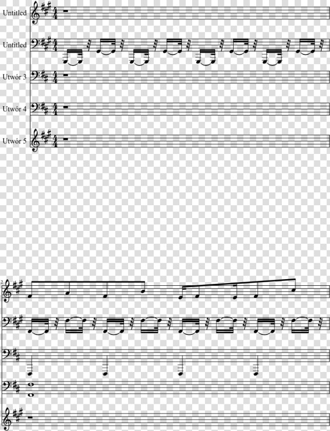 Ninja Gaiden Act 4 2   Sheet Music  HD Png DownloadTransparent PNG