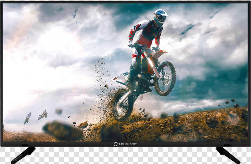 Truvison Unveils Tw3261 32 inch Full Hd Tv Launched   Imagens De Motocross 4k  HD Png DownloadTransparent PNG