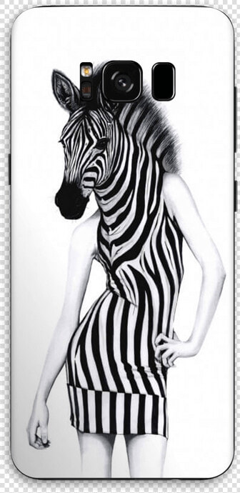 Party Zebra Skin Galaxy S8   Party Zebra  HD Png DownloadTransparent PNG