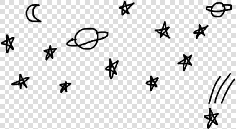 Star Stars Black Tumblr Space Moon Png Art Stars Moon   Stars And Moon Png  Transparent PngTransparent PNG