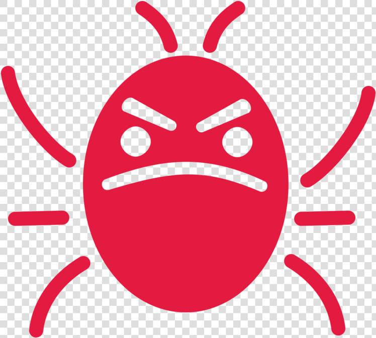 Bug  Computer  Icon  Sad  Spider   Computer Bug Icon  HD Png DownloadTransparent PNG