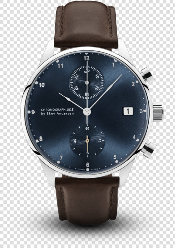 1815 Chronograph  Steel   Blue Sunray   1815 Chronograph About Vintage  HD Png DownloadTransparent PNG