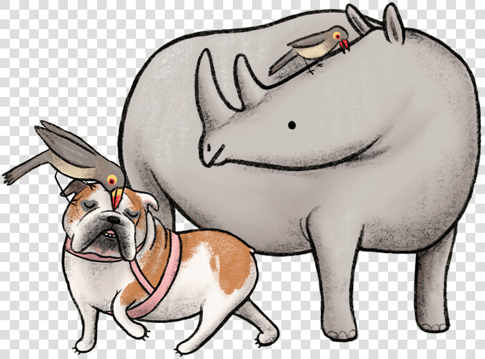 Lulu Is A Rhinoceros   Png Download   Cartoon  Transparent PngTransparent PNG