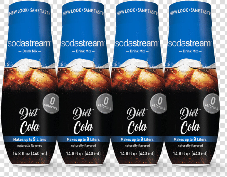 Diet Cola 4 Pack   Soda Stream Flavors Diet  HD Png DownloadTransparent PNG