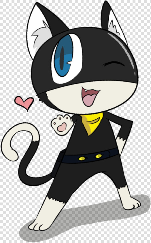 810 X 986   Persona 5 Morgana Cute  HD Png DownloadTransparent PNG