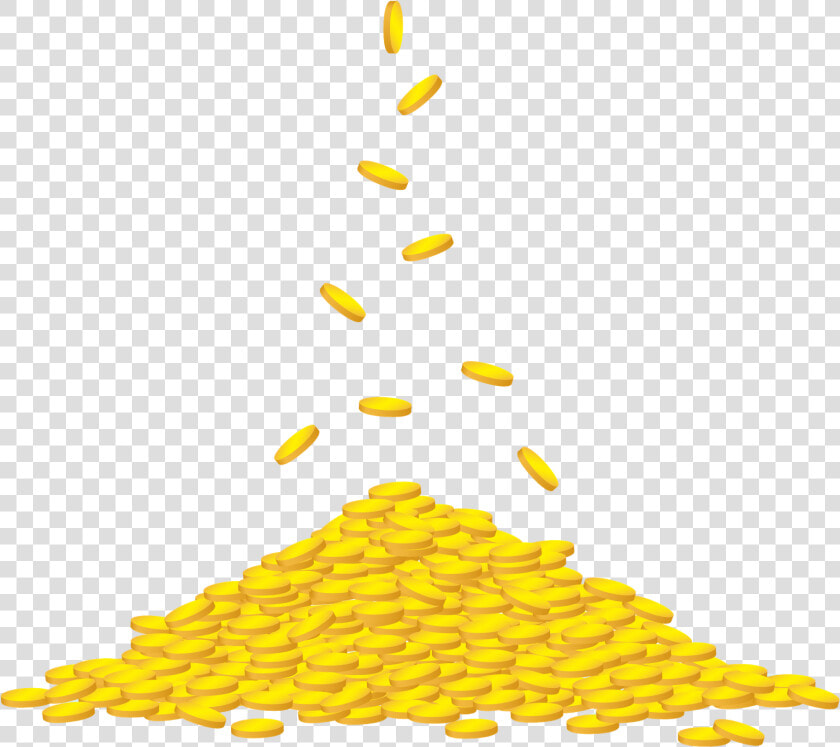 Gold Coins Falling Png   Pile Of Gold Png  Transparent PngTransparent PNG