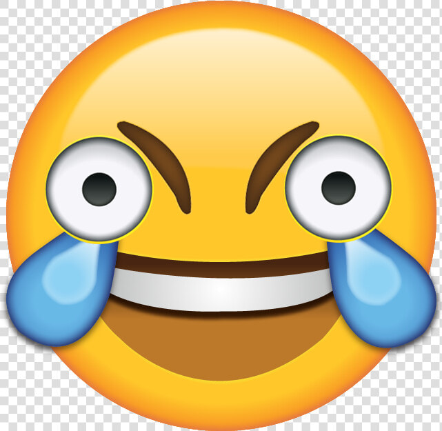 Emoticon Yellow Facial Expression Cartoon Smiley Smile   Laughing Eyes Open Emoji  HD Png DownloadTransparent PNG