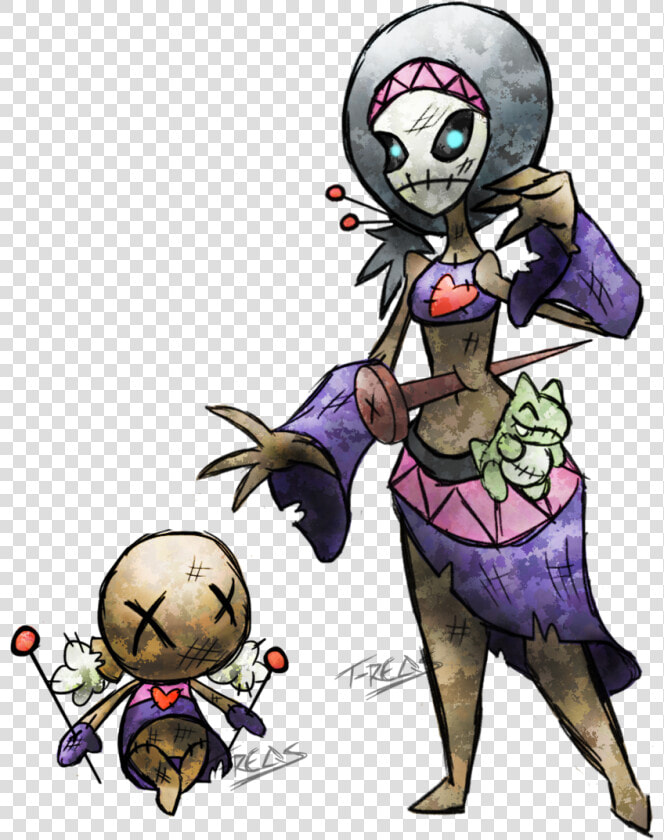 View Voodoo Fakemon By T Reqs d7qcrnh     Rule34 Jack Skellington And Sally  HD Png DownloadTransparent PNG