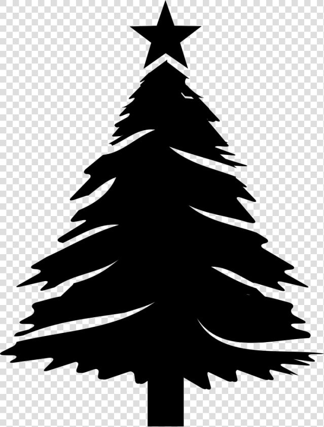 Christmas Tree With Star   Christmas Tree Svg Free  HD Png DownloadTransparent PNG