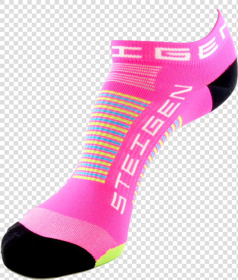 Pink Tutti Frutti Running Socks Zero Length   Sock  HD Png DownloadTransparent PNG