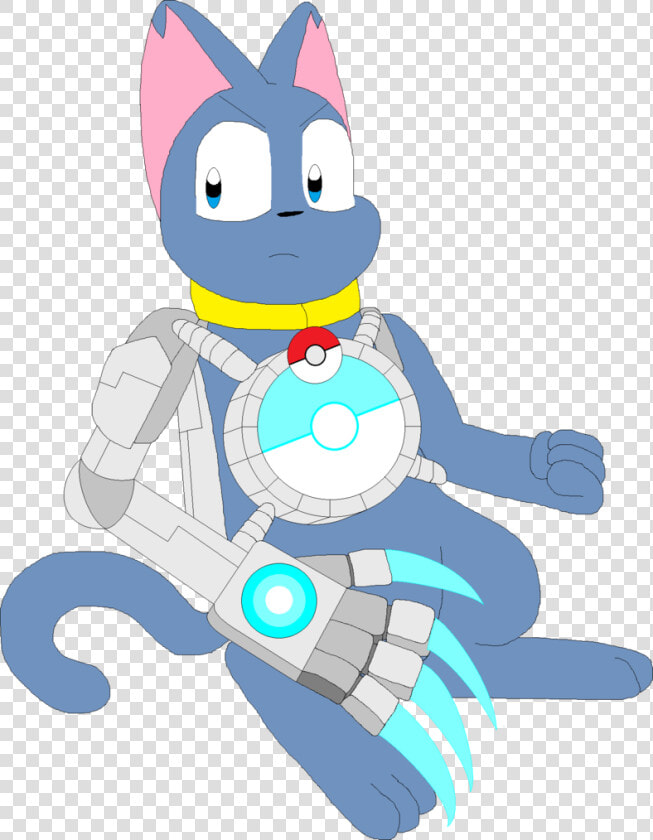 Cyber Claw Riolu  HD Png DownloadTransparent PNG