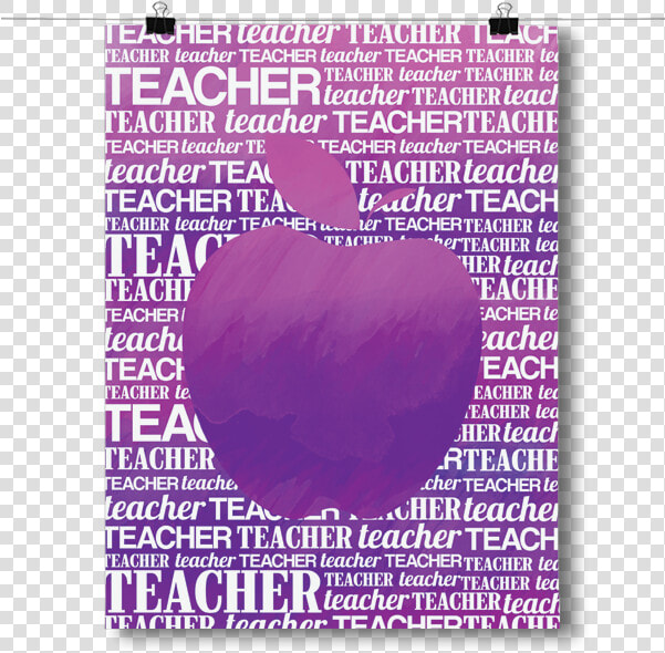 Inspired Posters Apple Silhouette   Poster  HD Png DownloadTransparent PNG