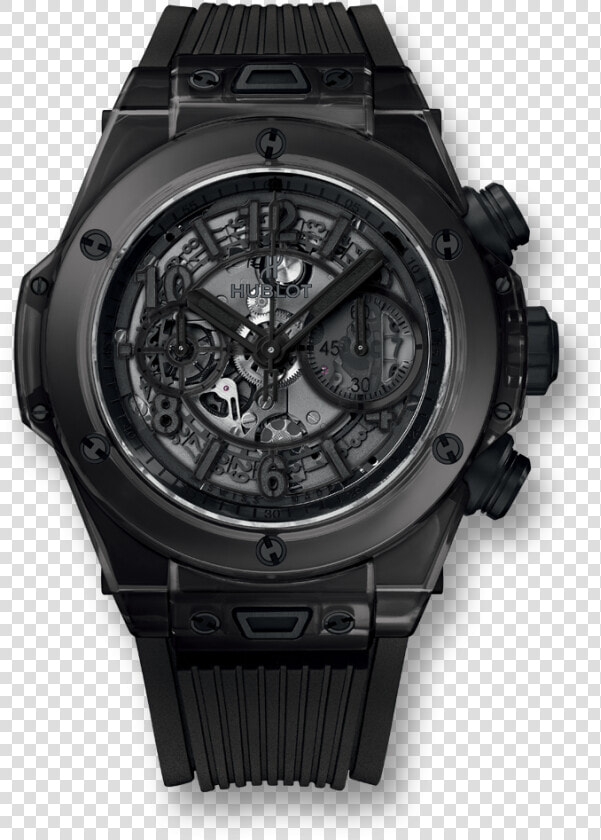 Big Bang Unico All Black Sapphire   Hublot Big Bang Rainbow  HD Png DownloadTransparent PNG