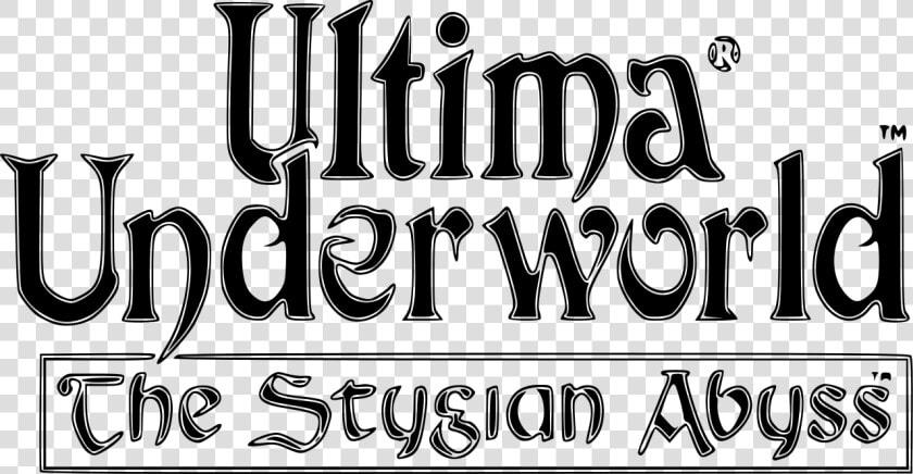 Ultima Underworld Logo  HD Png DownloadTransparent PNG