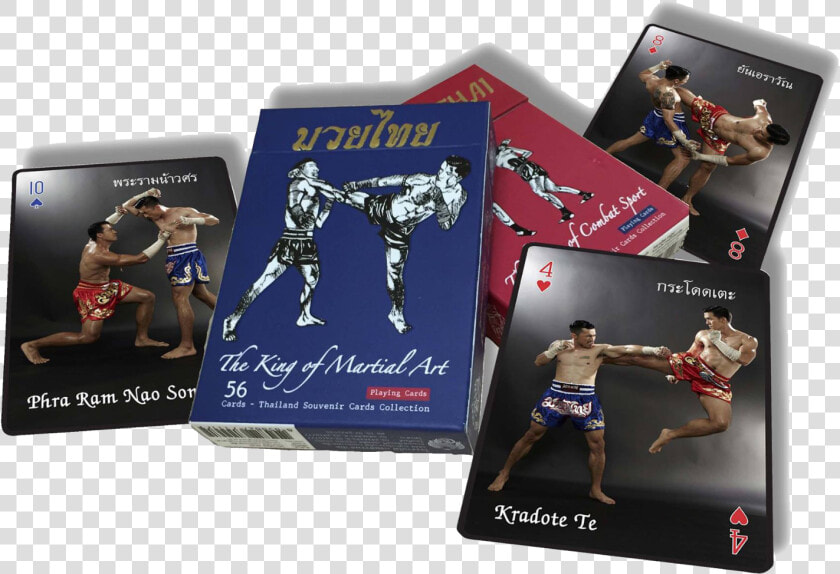 Muay Thai Playing Cards  HD Png DownloadTransparent PNG