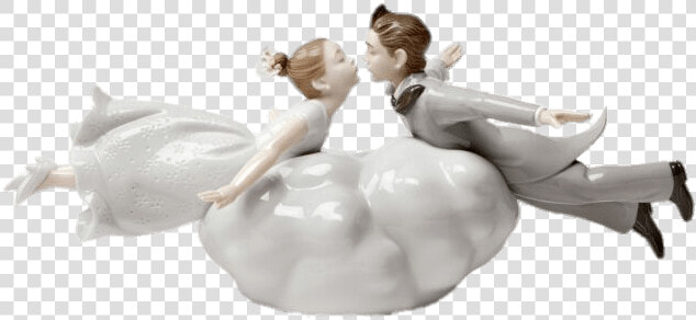 Flying Bride And Groom Wedding Figurines   Lladró  HD Png DownloadTransparent PNG