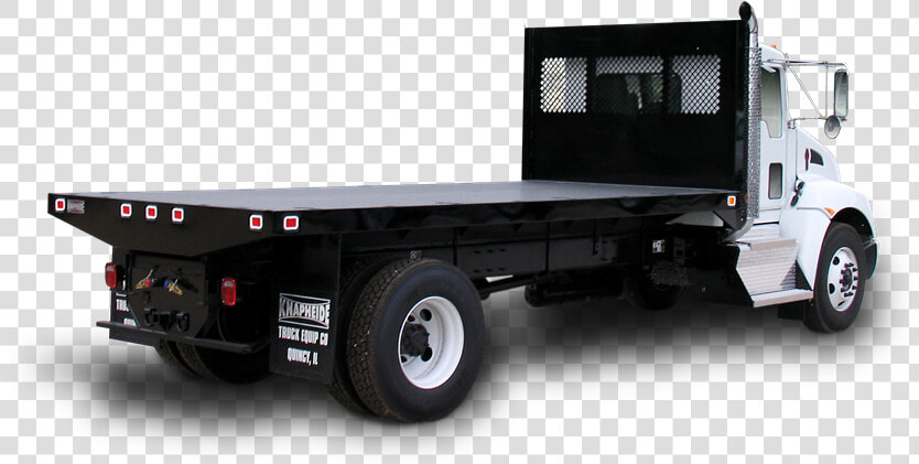 Pcht 163b Platform Body On A Kenworth T370   Truck Platform  HD Png DownloadTransparent PNG